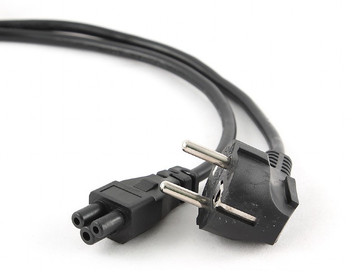 GEMBIRD KABEL ZASILAJĄCY CEE 7/7 -> C5 3M CZARNY — zdjęcie 1 z 2