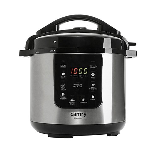 Szybkowar CAMRY CR 6409 srebrny 1000W — zdjęcie 1 z 8