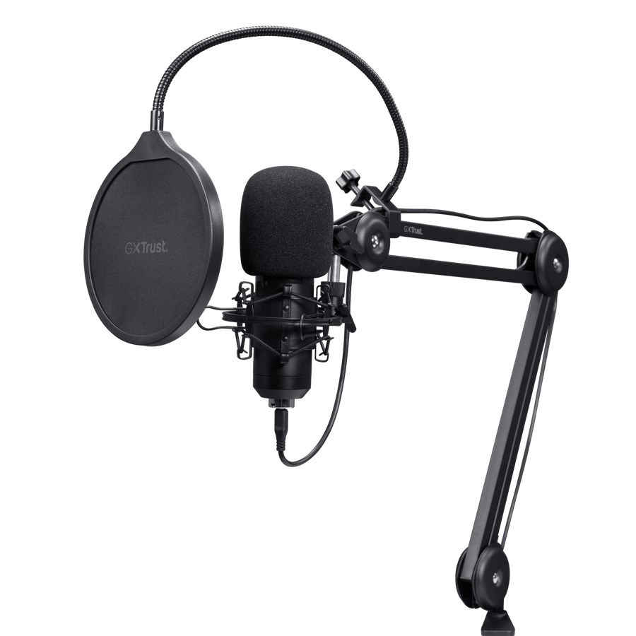 Mikrofon TRUST GXT 270 EMITA II czarny — zdjęcie 1 z 8