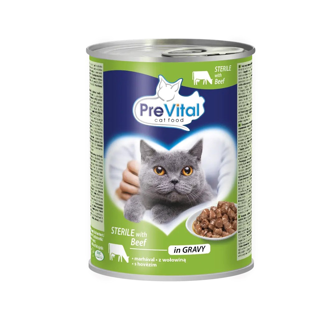 PREVITAL Sterile - Z wołowiną w sosie 0.415g — zdjęcie 1 z 4