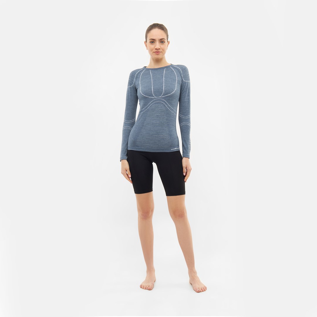 Koszulla termoaktywna VIKING Lana Pro Merino szara M — zdjęcie 1 z 8