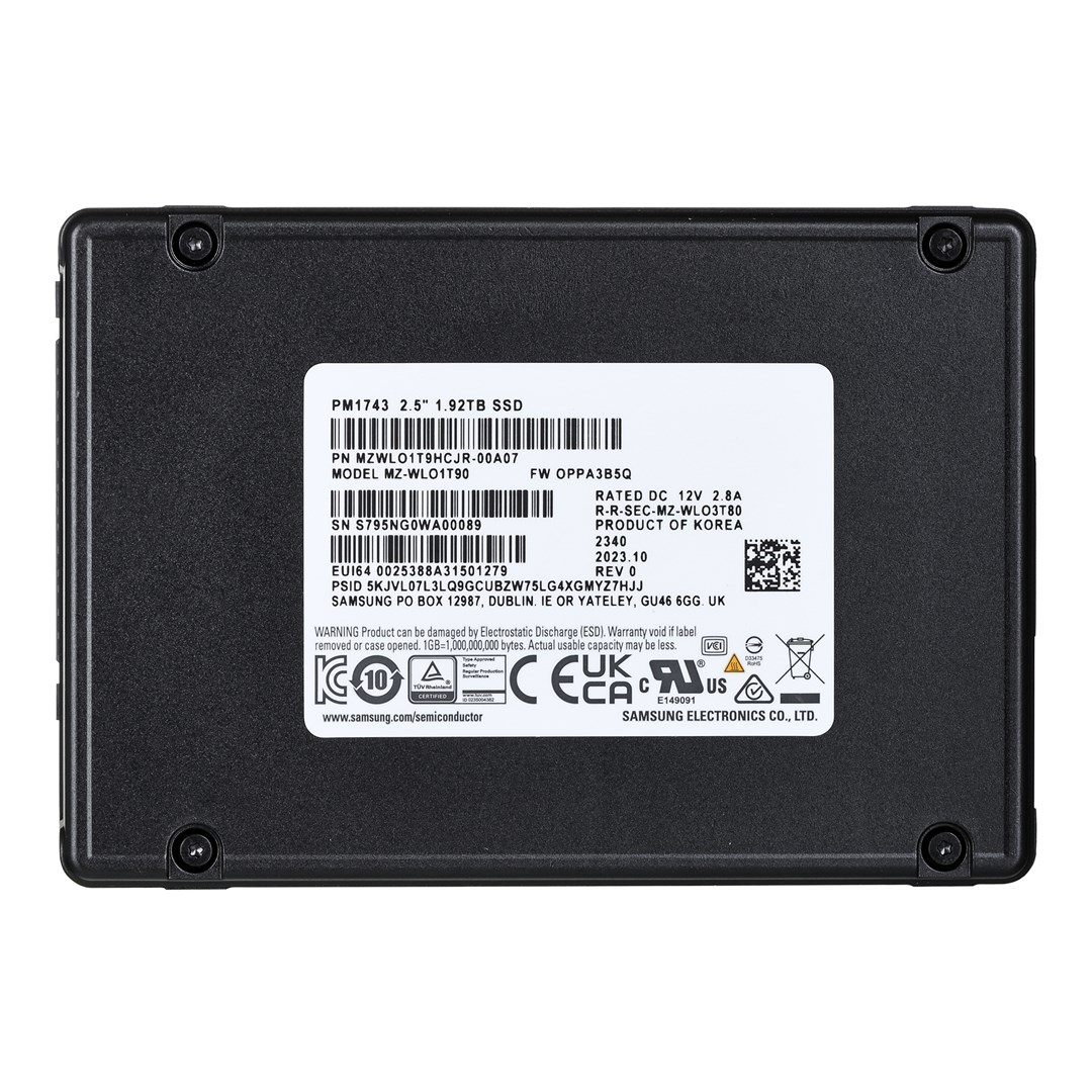 Samsung PM1743 SSD U.2