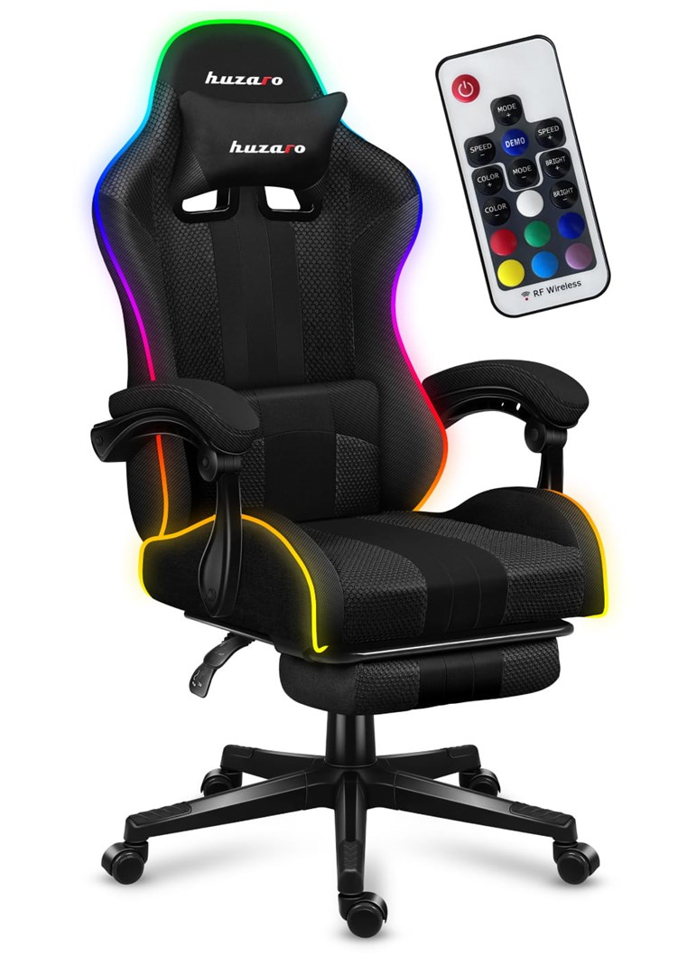 Fotel gamingowy Huzaro Force 4.7 RGB Mesh — zdjęcie 1 z 8