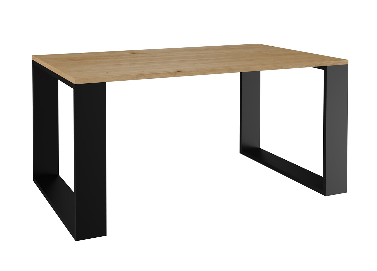 Stolik ława MODERN 90x58xH50 artisan/czarny — zdjęcie 1 z 5