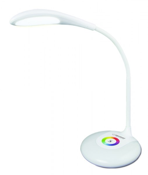 Lampka biurkowa LED Esperanza ALTAIR ELD102 biała — zdjęcie 1 z 8