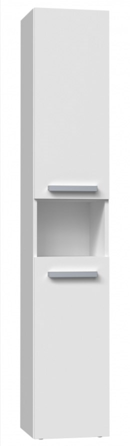 Szafka łazienkowa NEL I 31x30xH174 biel mat — zdjęcie 1 z 6