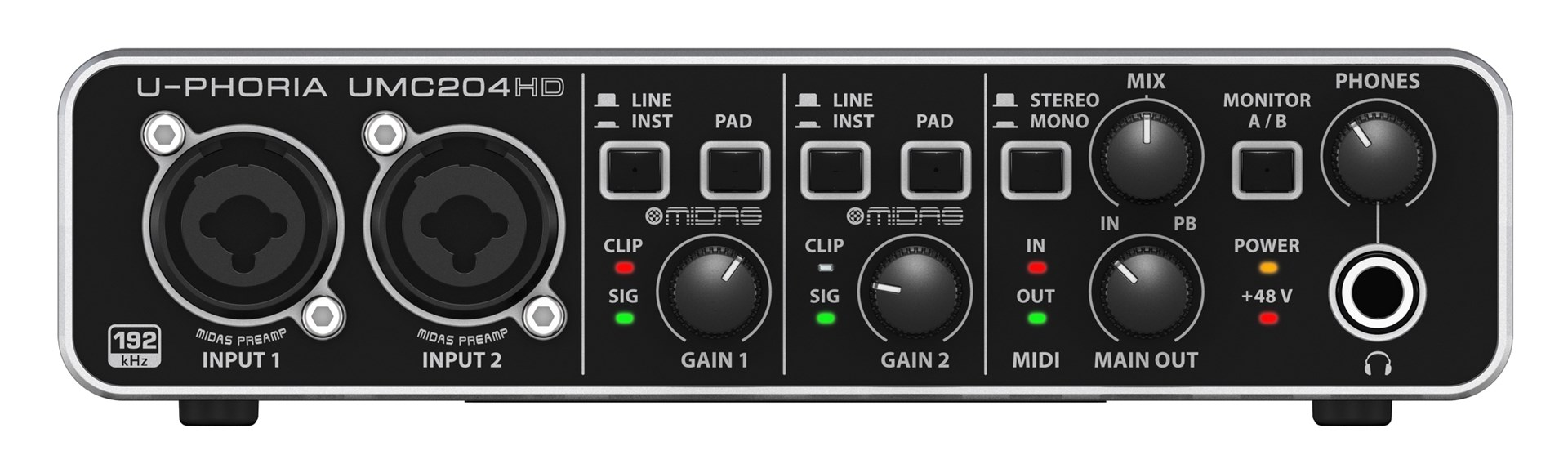 Behringer UMC204HD - Interfejs audio USB — zdjęcie 1 z 5