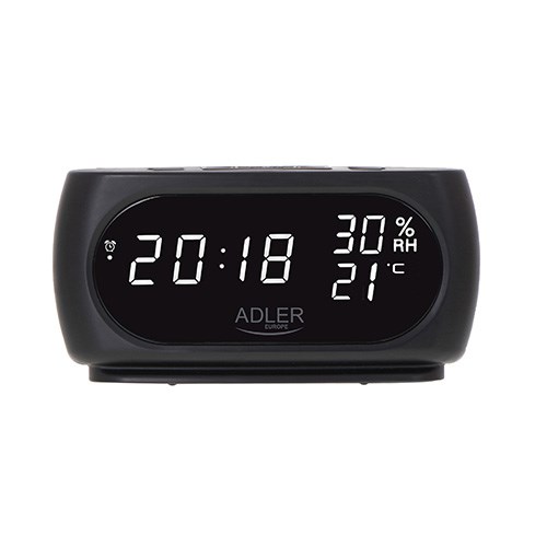 Budzik LED ADLER AD 1186 - Kalendarz, Termometr — zdjęcie 1 z 8