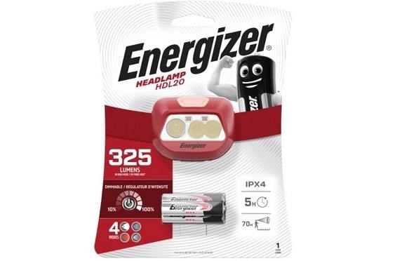 ENERGIZER LATARKA CZOŁOWA HEADLIGHT HDL20 3AAA 325 lm — zdjęcie 1 z 2