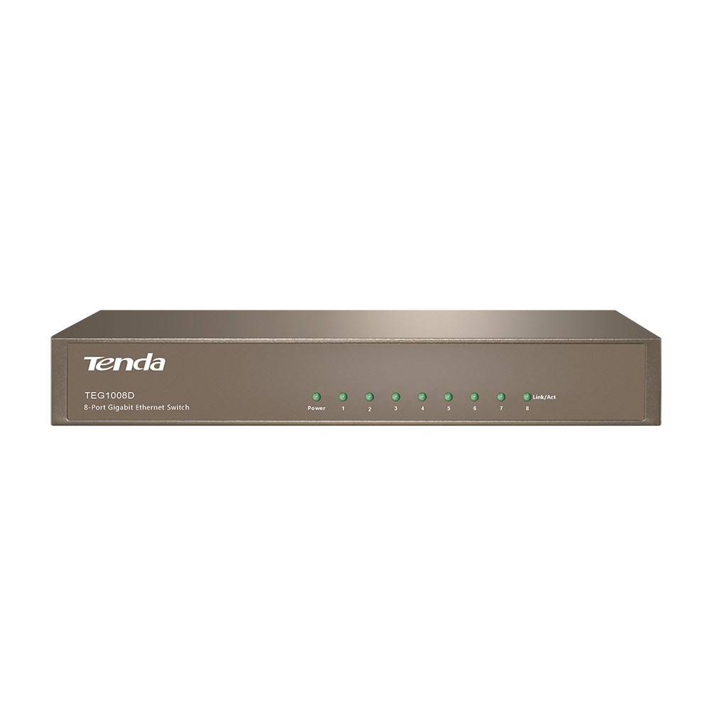 Switch Tenda TEG1008D 8-portowy 1000Mbps — zdjęcie 1 z 3