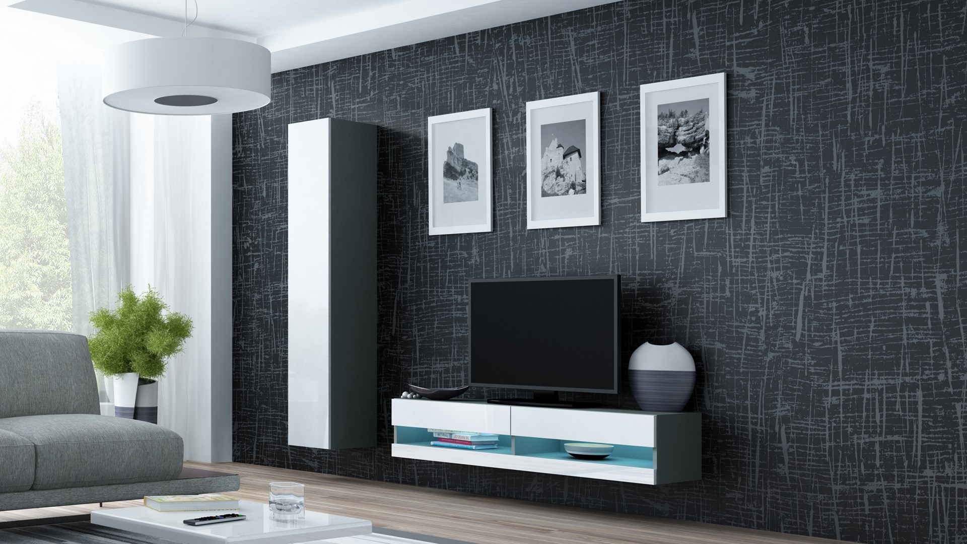 Zestaw VIGO NEW 13 szary/biały połysk — zdjęcie 1 z 3