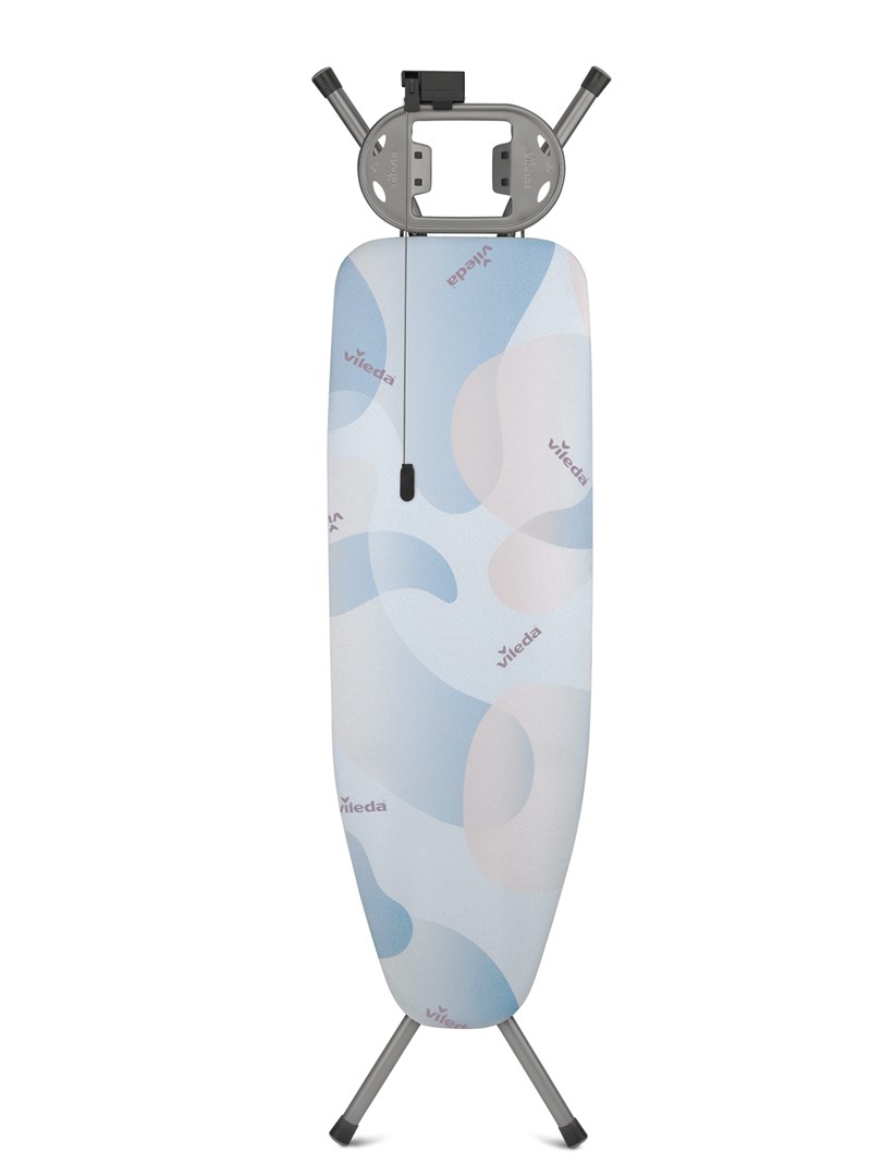 Deska do prasowania Vileda Bravo Plus - 380 x 1200 mm, regulacja wysokości, stolik składany — zdjęcie 1 z 8