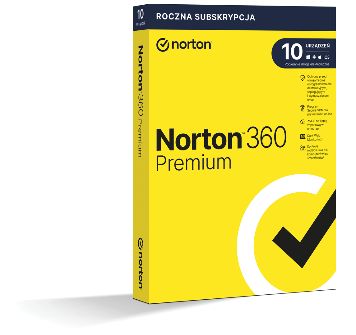 Norton 360 Premium 10D/12M ESD