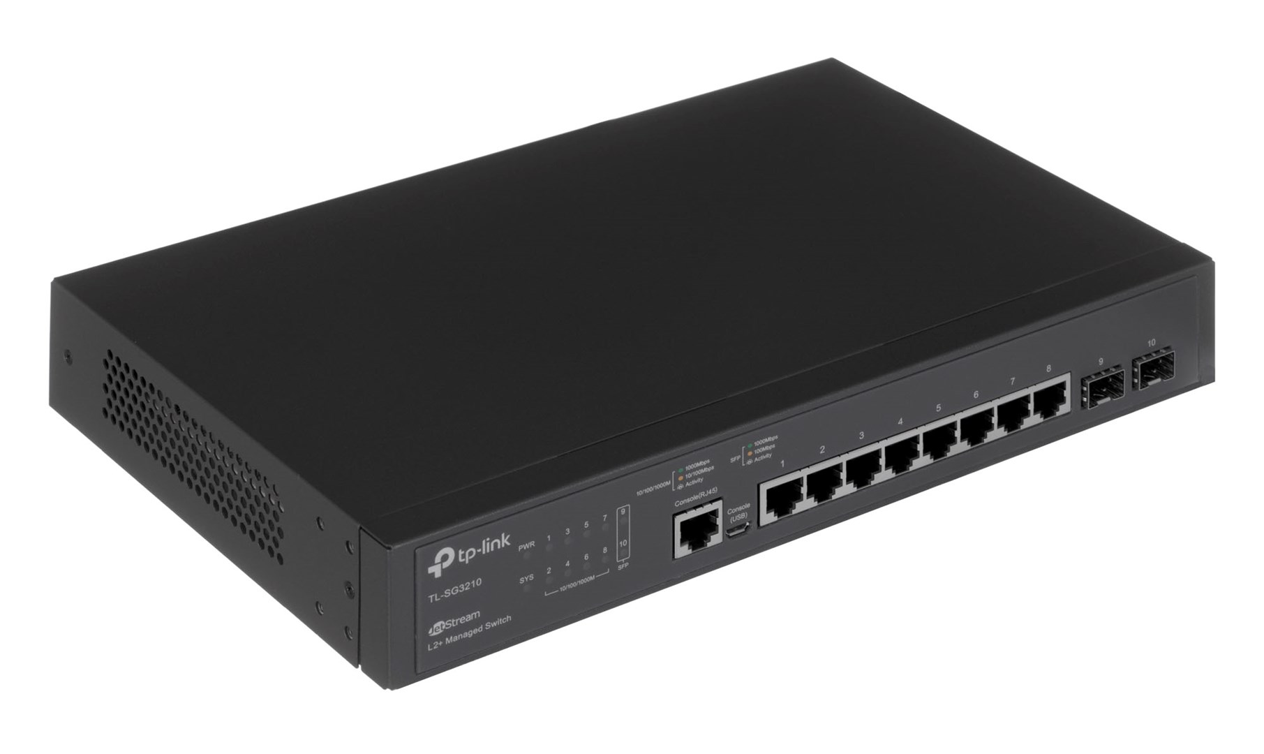 Switch TP-LINK TL-SG3210 - Czarny, LED — zdjęcie 1 z 6