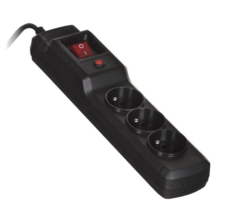 Listwa przeciwprzepięciowa Activejet COMBO 3gn/5m/cz 5m — zdjęcie 1 z 3