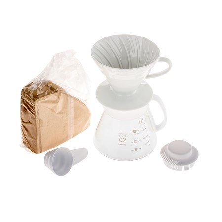 Filtr do kawy HARIO Dripper 4977642020290 (biały, 0,6 l) — zdjęcie 1 z 3