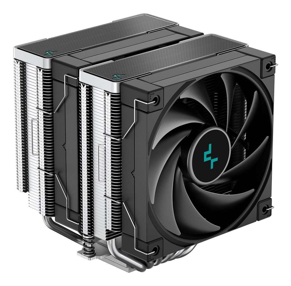 Chłodzenie DeepCool AK620 - 2 Wentylatory Czarny — zdjęcie 1 z 8
