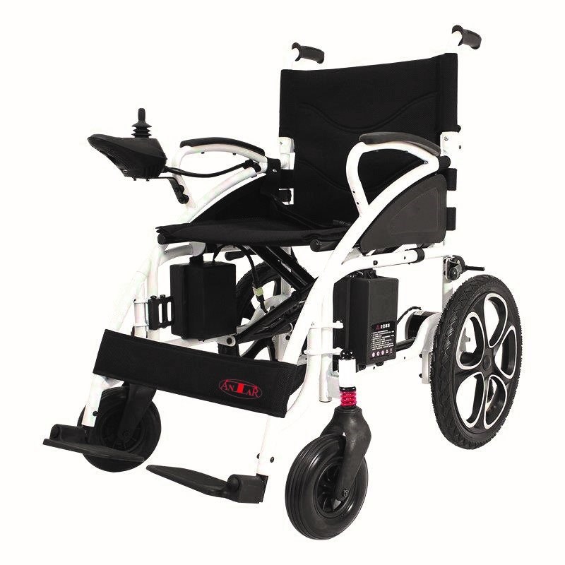 Wózek elektryczny AT52304 - kompaktowy, 130 kg — zdjęcie 1 z 3