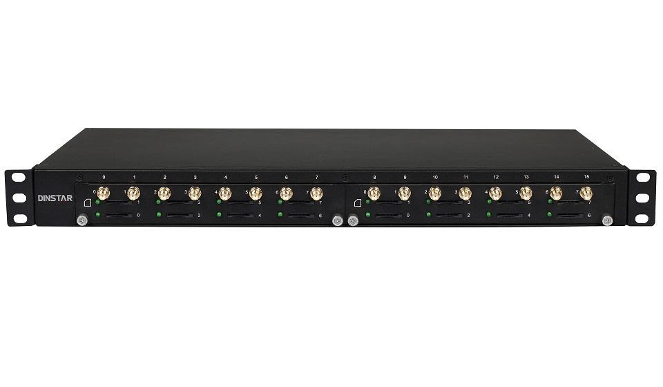Dinstar UC2000-VF-16G - 16 Kanali GSM VoIP — zdjęcie 1 z 2