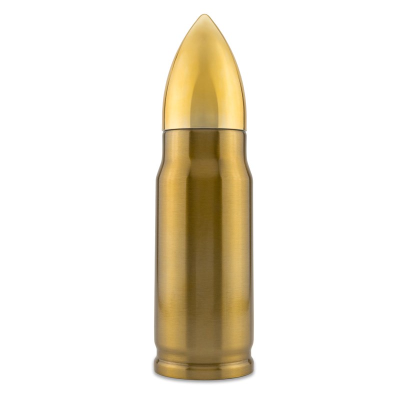 Termos Bullet Brass nabój 500 ml — zdjęcie 1 z 4