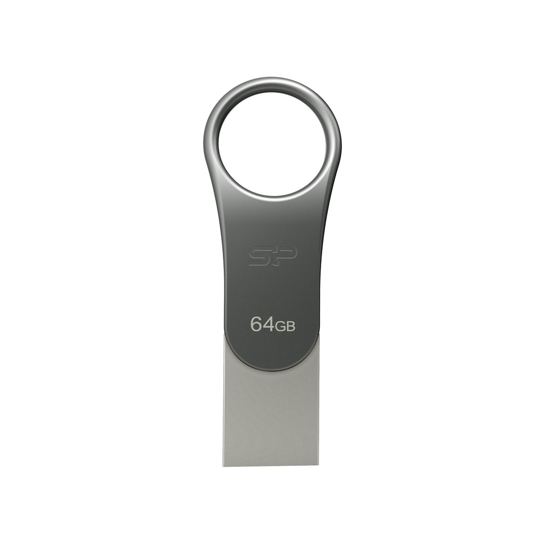 Pendrive Silicon Power Mobile C80 64GB Dual USB 3.1/Type-C — zdjęcie 1 z 5
