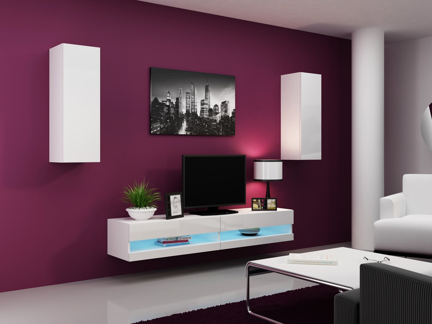 Zestaw VIGO NEW 10 biały/biały połysk — zdjęcie 1 z 2