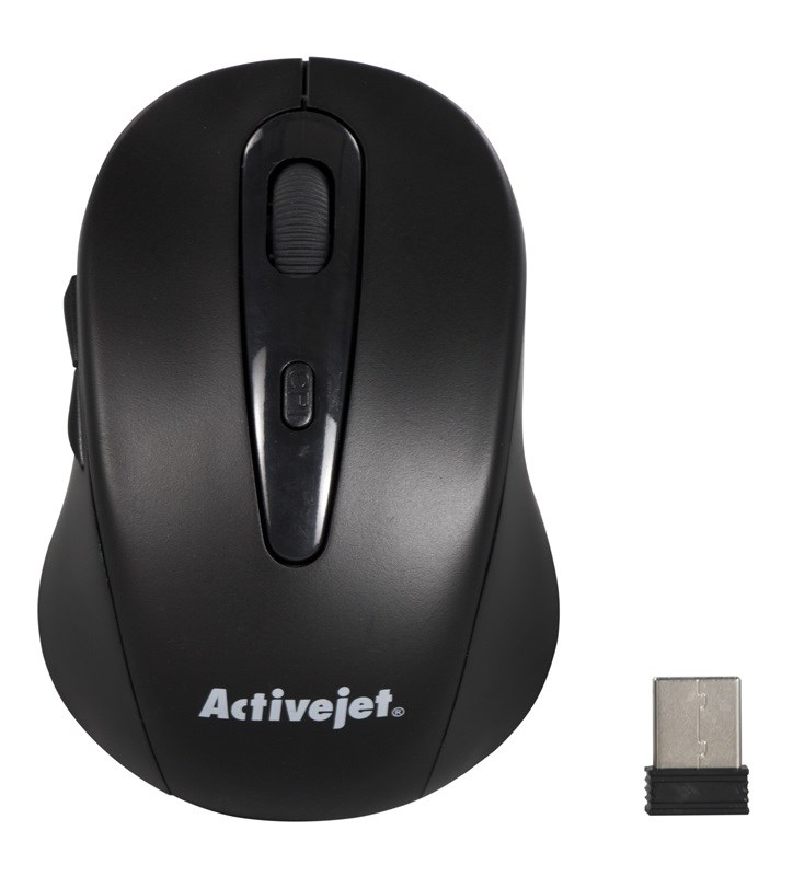 Activejet AMY-213 Mysz Bezprzewodowa USB 1600 DPI — zdjęcie 1 z 5
