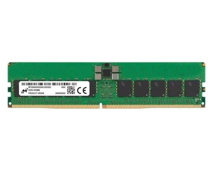 Micron RDIMM 32GB DDR5 6400MHz ECC REGISTERED