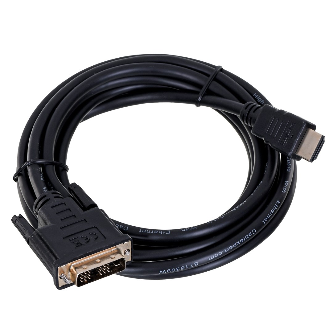 Kabel GEMBIRD CC-HDMI-DVI-10, 3m, czarny