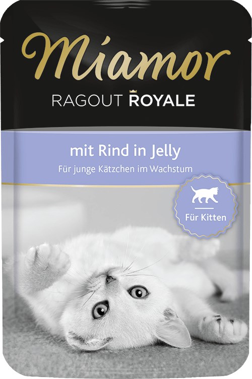 MIAMOR Ragout Royale Kitten Wołowina 100g