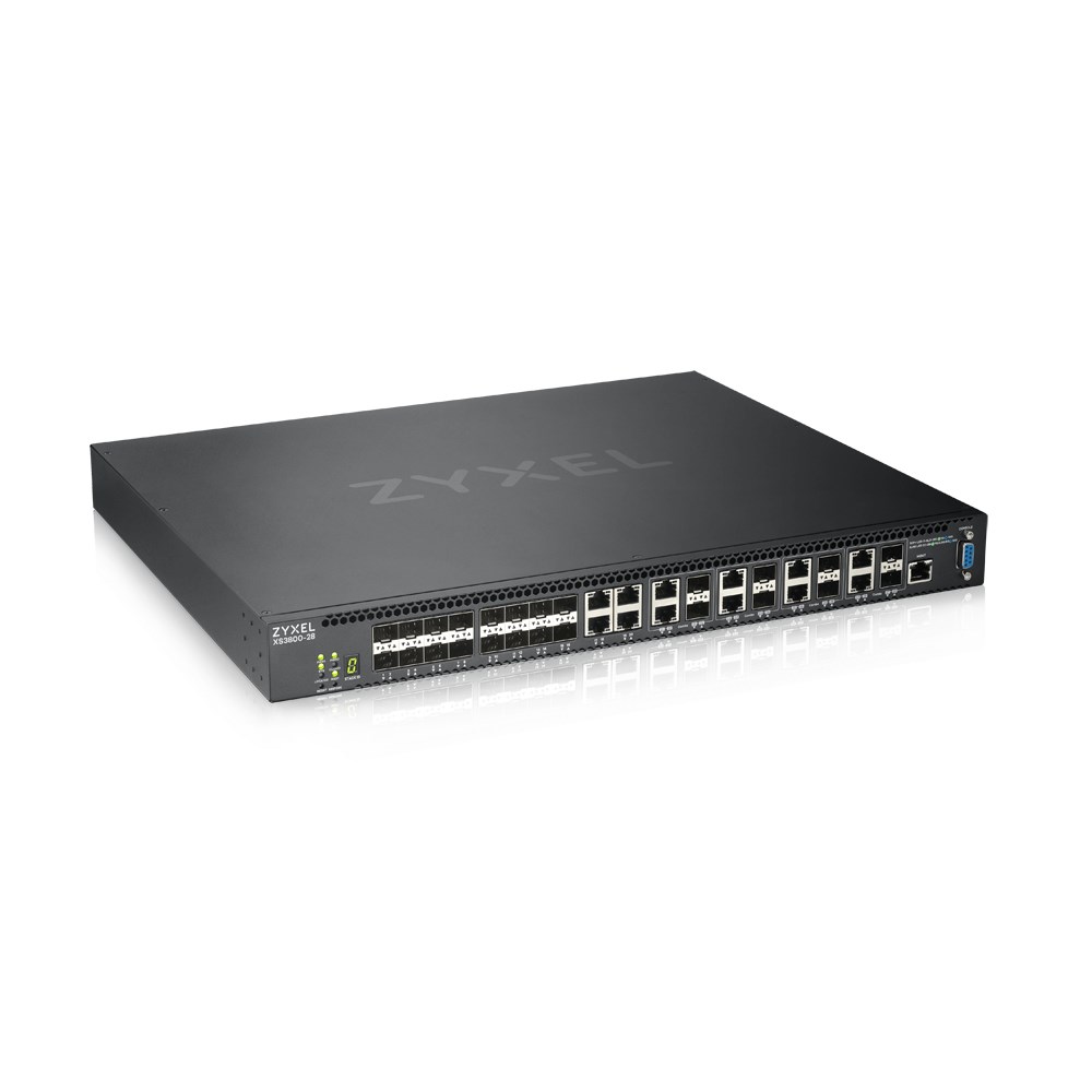 Switch Zyxel XS3800-28 28p Zarządzany Multigigabit/10G — zdjęcie 1 z 4