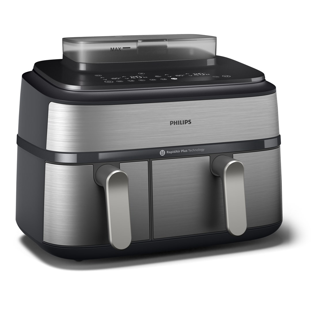 Frytownica beztłuszczowa PHILIPS NA 555/00 - 9 l, 2 kosze, Rapid Air — zdjęcie 1 z 8
