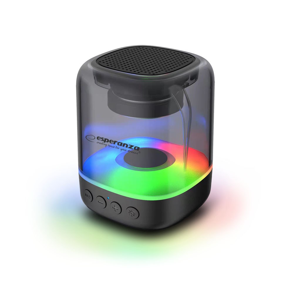 ESPERANZA GŁOŚNIK BLUETOOTH RGB VIOLA EP154 — zdjęcie 1 z 4