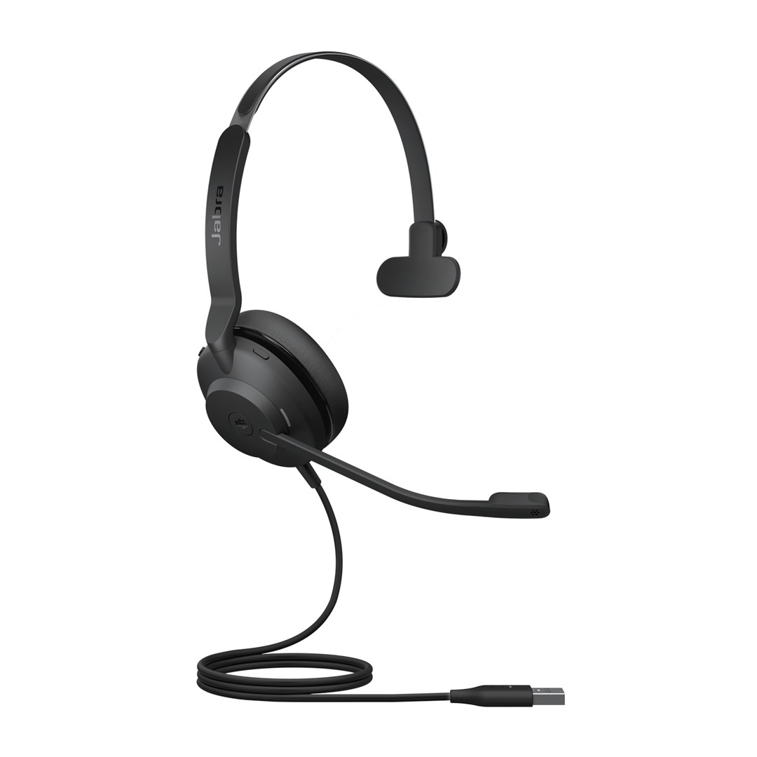 Słuchawki nauszne przewodowe Jabra Evolve2 30 MS Mono USB-A — zdjęcie 1 z 3