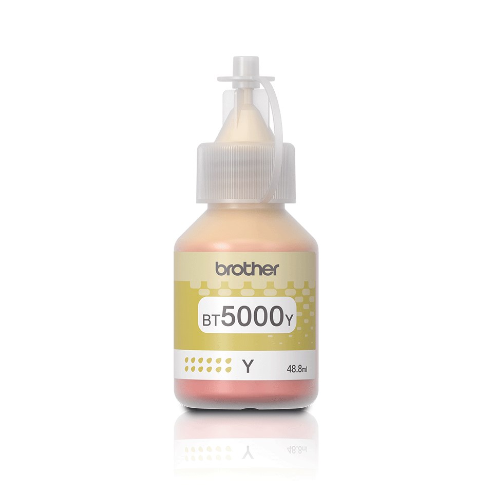Tusz Brother BT5000Y, 5000 stron, kompatybilny z DCPT300,500W,700W — zdjęcie 1 z 2