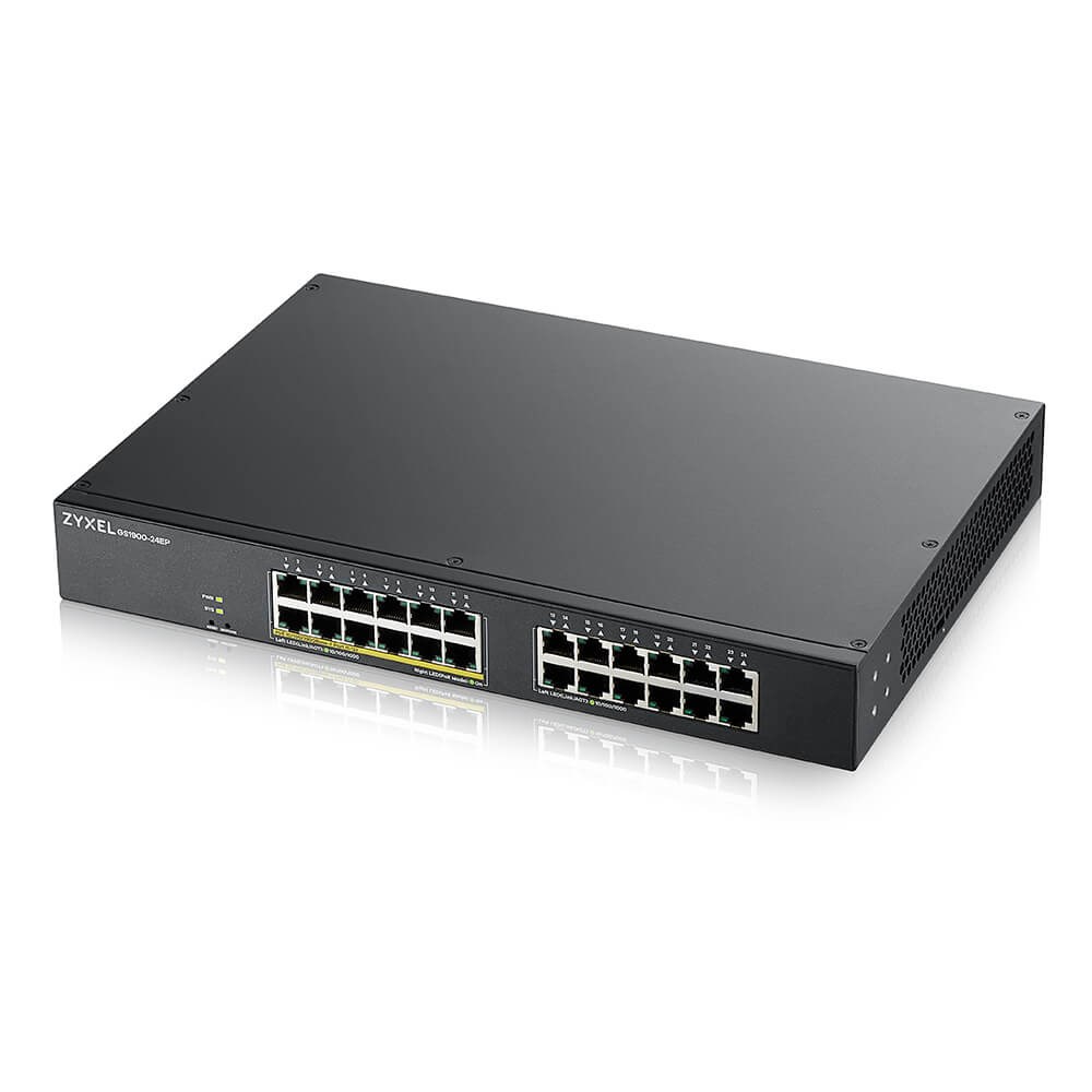 Switch Zyxel GS1900-24EP 24p PoE 130W — zdjęcie 1 z 5