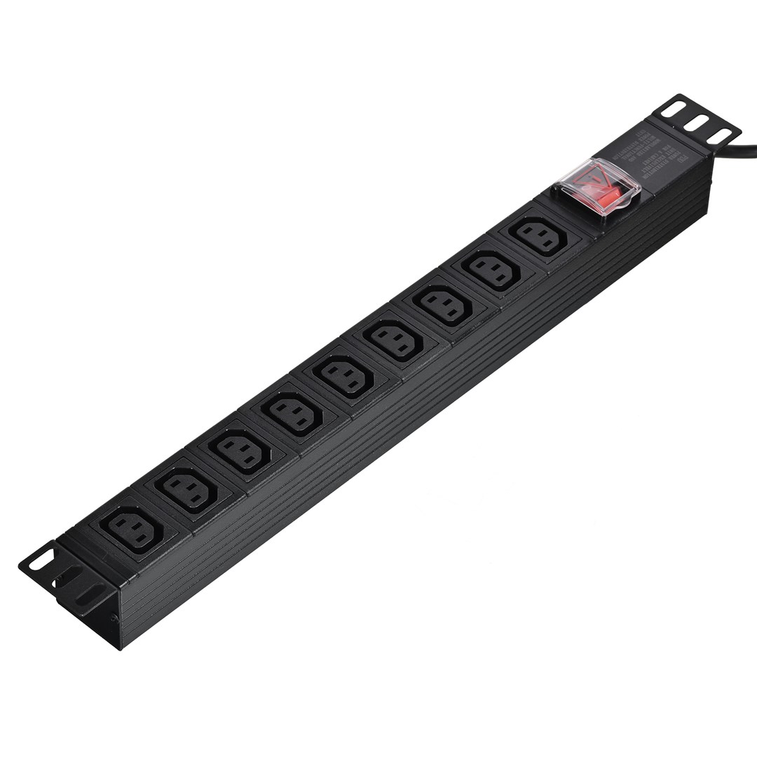 Listwa zasilająca 19"- 9xgniazdo UPS - wtyk UPS-C14 — zdjęcie 1 z 5