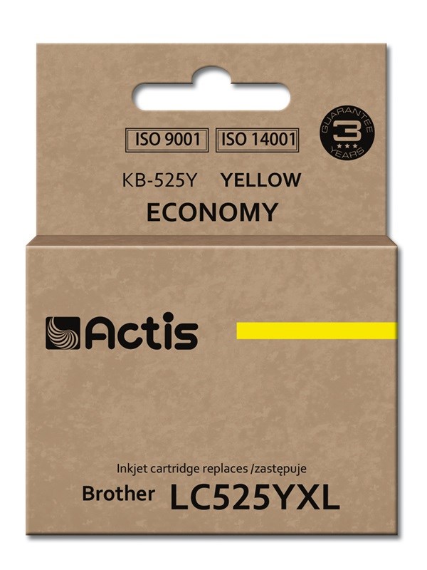 Actis KB-525Y Tusz Zamiennik Brother LC525Y 15ml