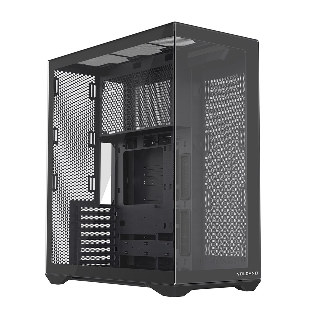 MODECOM VOLCANO SPACE XL Full Tower CZARNY — zdjęcie 1 z 8