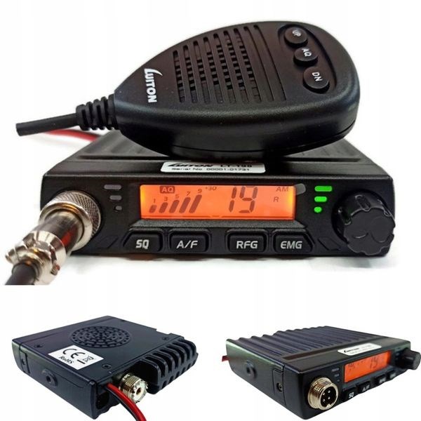 CB Radio LUITON LT-198 Mini ASQ 12V/24V — zdjęcie 1 z 8