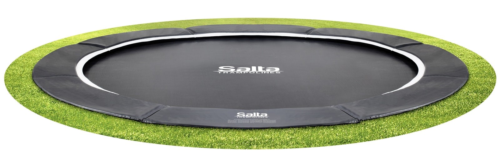 Trampolina Royal baseground - 366 cm, czarna — zdjęcie 1 z 6