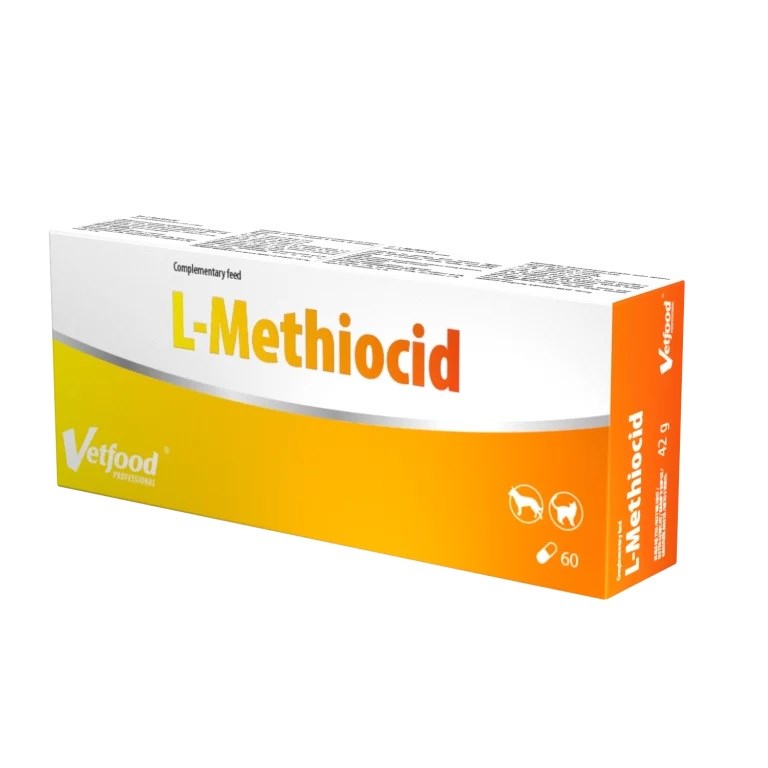 VetFood L-Methiocid 60 kapsułek dla psów i kotów