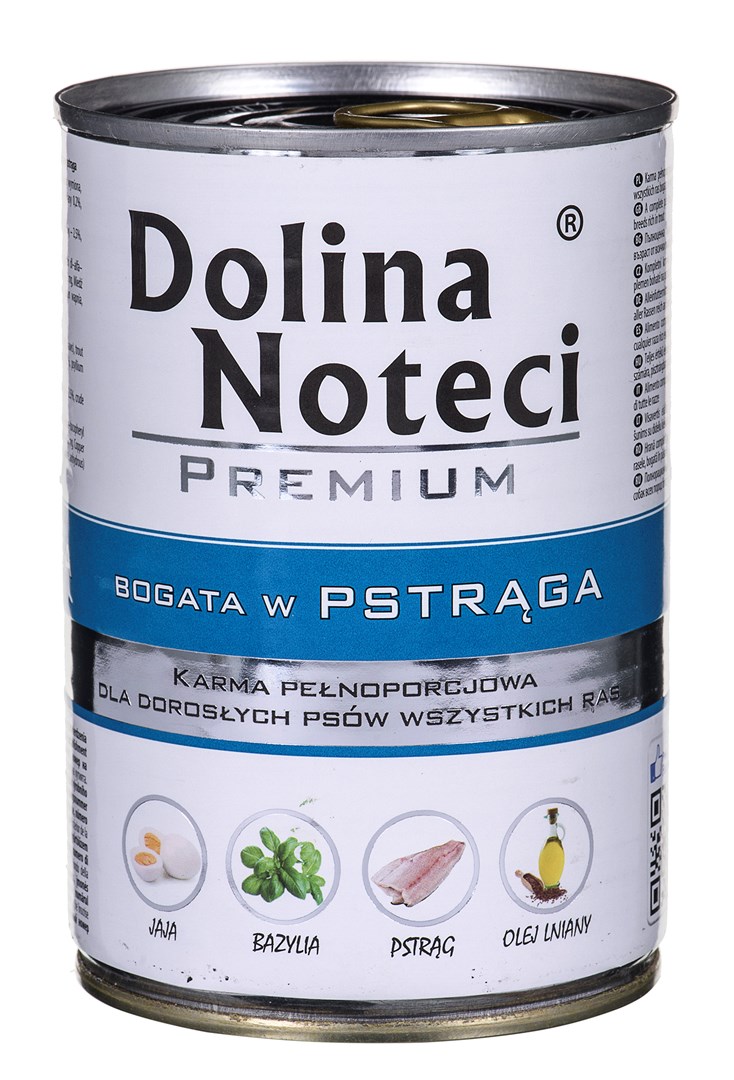 Karma DOLINA NOTECI Premium Pstrąg 0,40 kg — zdjęcie 1 z 2
