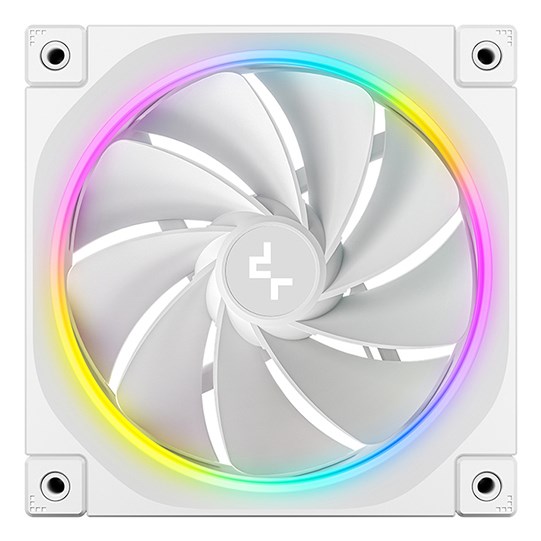 Wentylator DeepCool FL12R WH 3IN1 - Oświetlenie LED — zdjęcie 1 z 6