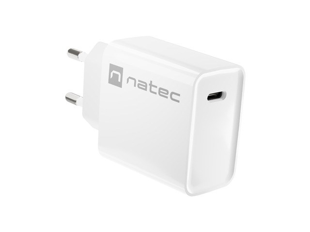 NATEC RIBERA USB-C 20W Power Delivery Biała — zdjęcie 1 z 8