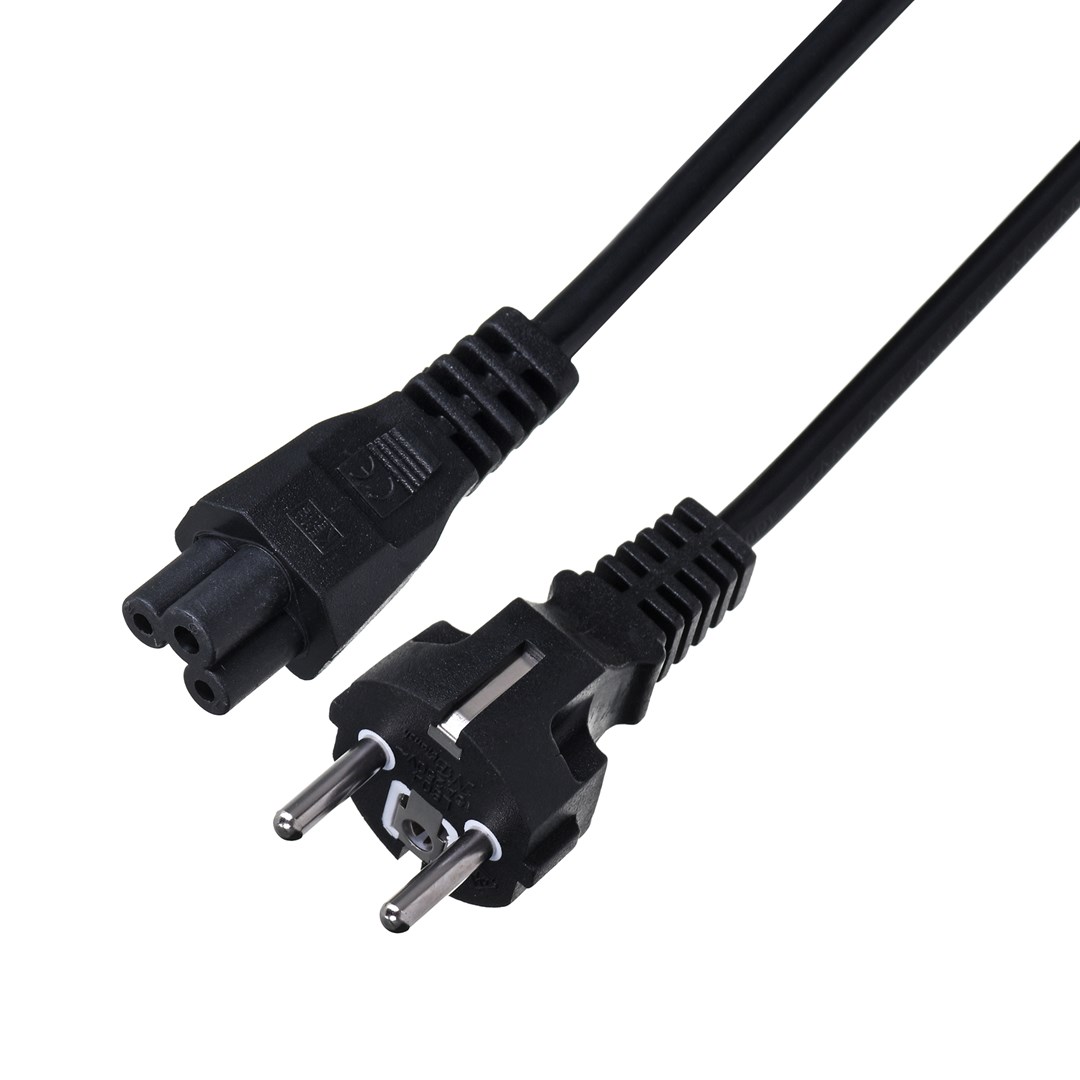 Kabel zasilający SAVIO cl-81, 1,8m, czarny — zdjęcie 1 z 2