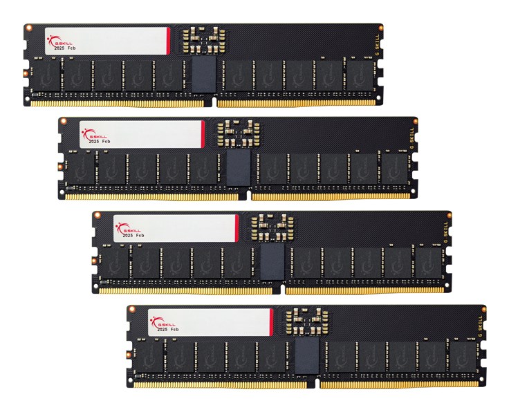 Pamięć serwerowa G.SKILL ZETA T5 NEO DDR5 4x64GB 6400MHz ECC-R AMD — zdjęcie 1 z 2