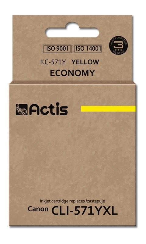 Actis KC-571Y Tusz Kompatybilny z Canon Pixma