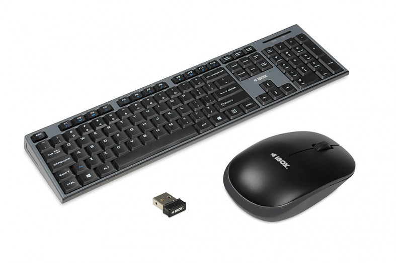 Zestaw klawiatura + mysz IBOX DESKTOP PRO KIT IKMS606W — zdjęcie 1 z 8