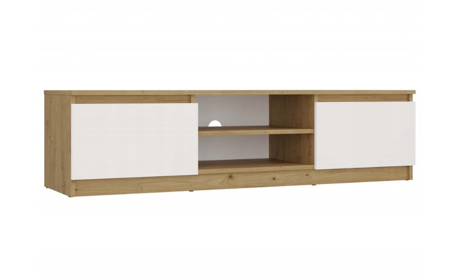 Stolik RTV 140 MALWA ARTISAN/BIEL — zdjęcie 1 z 8